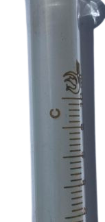 The Mostly Glass Syringe  (Large Luer-lock)